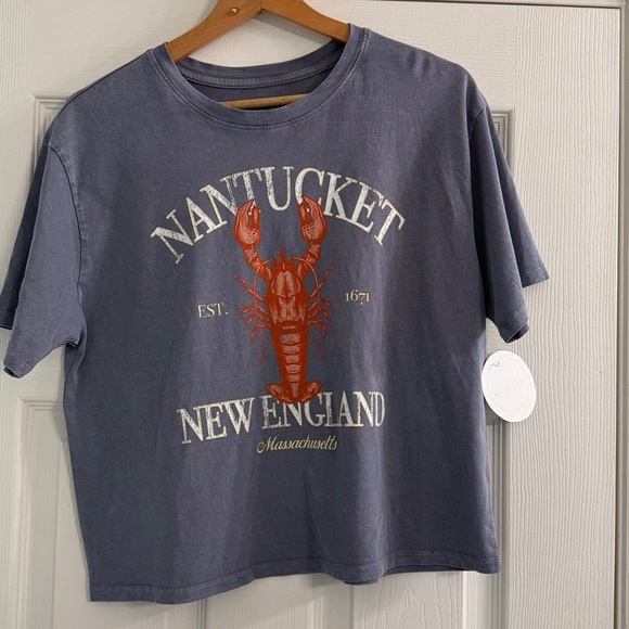 Tops - 🆕‼️- NWT - House of Cotton - Nantucket New England Graphic T-Shirt - Size M